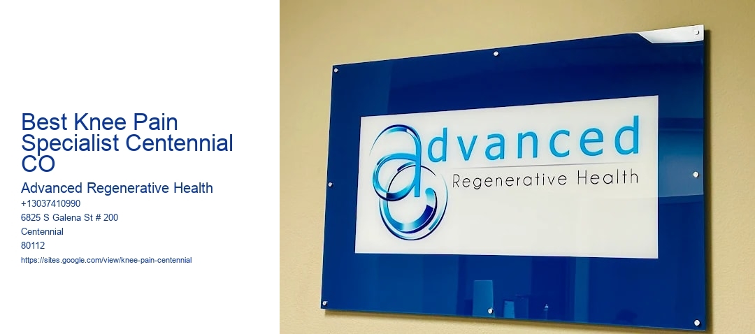 Best Knee Pain Specialist Centennial CO