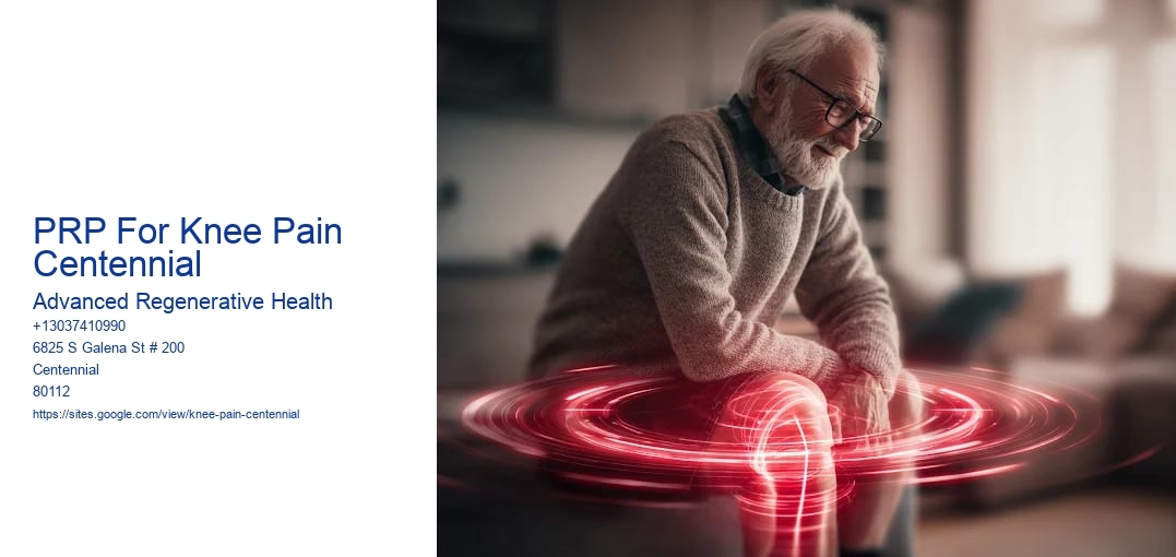 PRP For Knee Pain Centennial
