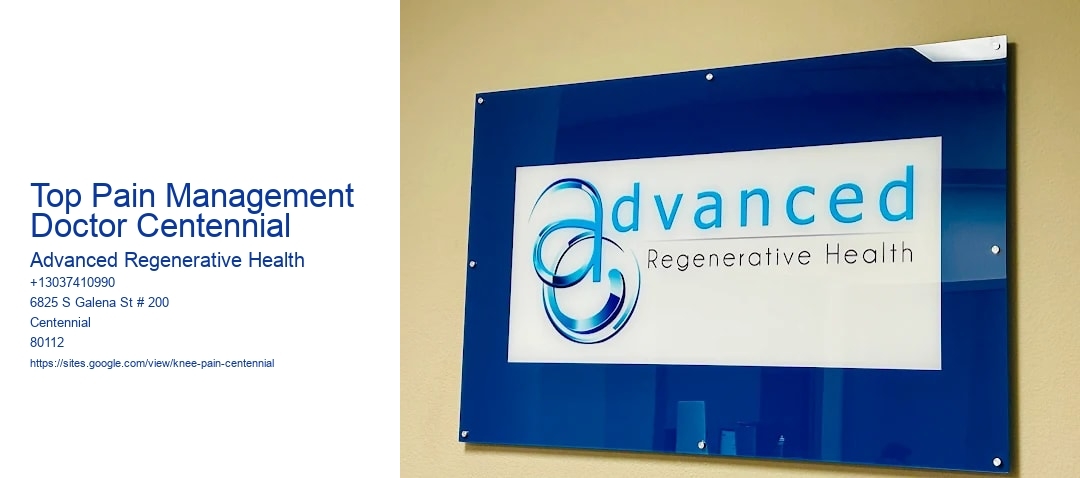 Top Pain Management Doctor Centennial